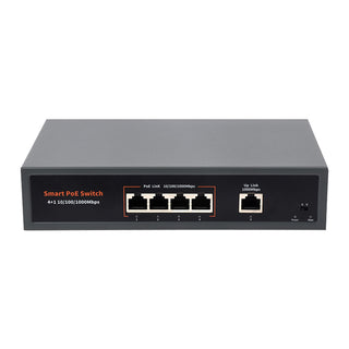 120W Gigabit Ethernet Poe Switch 10/100/1000M Port Adaptive Play 4 Network Ports
