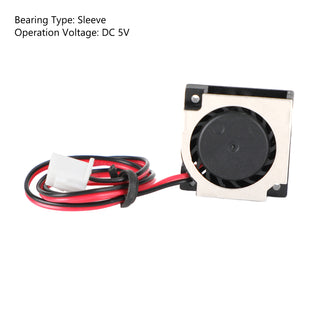 1Pc Brushless DC Cooling Blower Fan 5V 20065VS 20x20x6mm Sleeve 2 Pin Wire