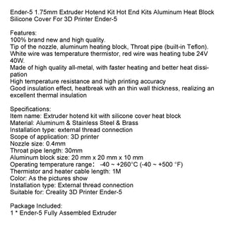Half Assembled Extruder Kit for 3D Printer Ender-5 Ender 5