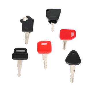 21 Heavy Equipment Construction Ignition Key Set For Cat Komatsu JD Kobelco JCB