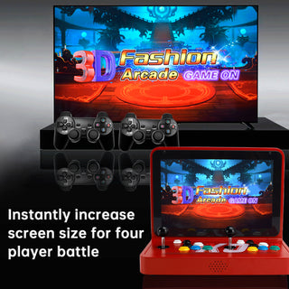 23000 Games in 1 Box Arcade Game Console 17-inch HD Screen Game Console 3D Games