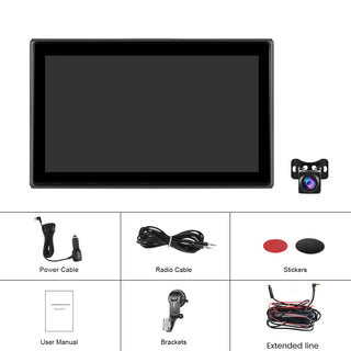 7-inch Full Touch Screen Apple CarPlay Android Auto Switching Display Camera