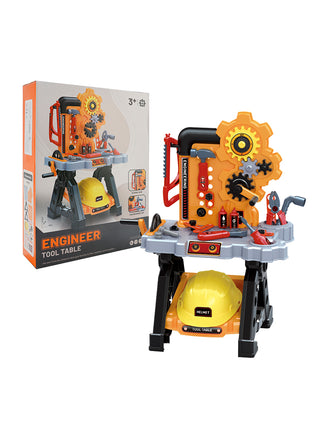 48 Pieces Engineer Tool Table Play Set Construction Work Shop Toy Gift Tool Kit