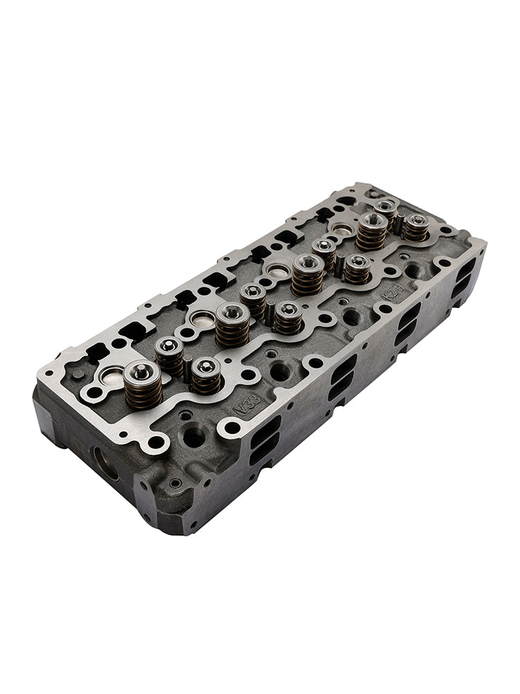 For Kubota V3300 V3300-DI Complete Cylinder Head With Valve Engine 12Valve Generic