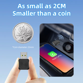 Carlinkit 5.0 Mini Ultra Car Wired to Wireless Carplay Interconnection Auto Box