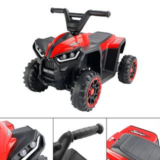 12V Ride On Atv Car For Kids Electric Toy Off-Road 4 Wheeler Quad Children Car  Toy