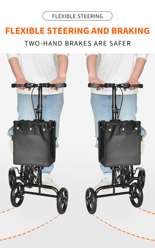 Foldable All-Terrain Knee Walker — Move Freely During Recovery
