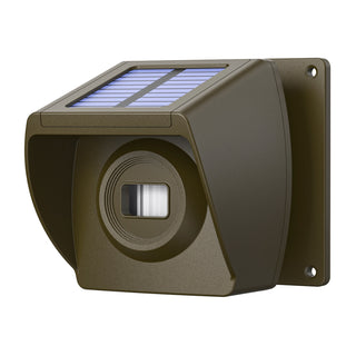 Solar Outdoor Powered Driveway Alarms Anti-Theft Wireless For Fish Pond Orchard