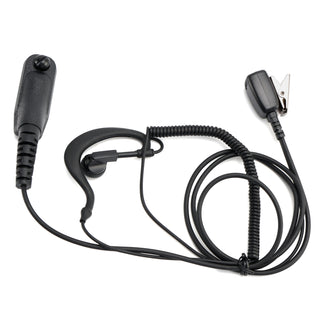 8268-614 Curved Earhook Headset For XPR6380 XiR P8260 DP3600 APX6000 GP328D