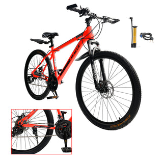 26-Inch Mountain Bike for Adults – Dual Disc Brakes MTB Bicycle for Trail & Outdoor Riding