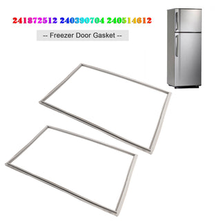 2 Pack 241872512 Freezer Door Gasket for Electrolux 240390704 240514612 1379488
