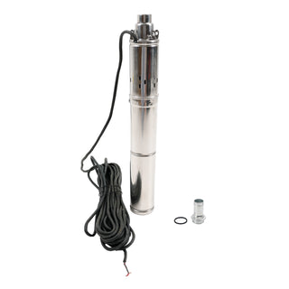 3” High-efficiency solar water pump Deep well solar water pump 24V