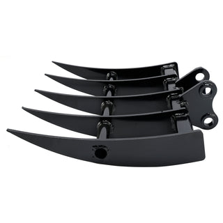 Alloy Steel Rake Attachment For Mini Excavators Excavator Small Digger
