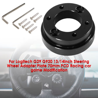 For Logitech G29 G920 13/14inch Steering Wheel Adapter Plate 70mm Pcd Racing