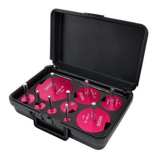 9Pcs PVC Pipe Reamer Plastic PVC Pipe Fitting Reamer Plumbing Tools Kit Fit