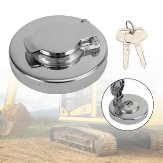 Fuel Tank Cap For Komatsu Excavator 20U-04-21360 PC45MR-1 PC50UU-2 W/2 Keys