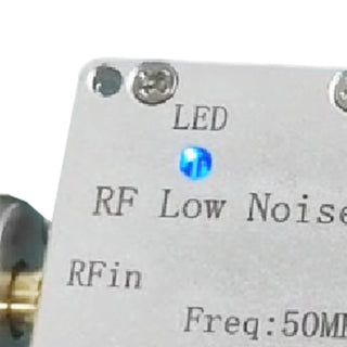 50m-6GHz Amplifier 20dB High-Gain Front LNA Low Noise Signal Receiving Amplifier