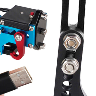 USB3.0 14Bit X1 XSX XBOX SIM Handbrake for Racing Game Steering Wheel Stand G920
