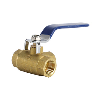 3-Way Ball Valve Female T Port Lever Handle G1/2" Made Of Forged Brass