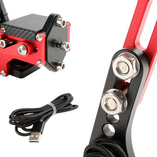 14Bit USB3.0 Handbrake for Racing Games Steering Wheel Stand G27/G29 G920 PC Red