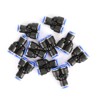 4PCS Pneumatic Air Quick Push to Connect Fitting 6mm OD "Y" Split Tube