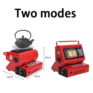 Camping Emergency Butane Heater Double Heat Source Survival