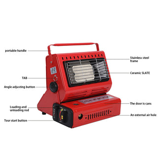 Camping Emergency Butane Heater Double Heat Source Survival