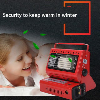 Camping Emergency Butane Heater Double Heat Source Survival