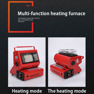 Camping Emergency Butane Heater Double Heat Source Survival