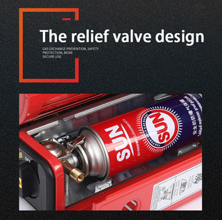 Camping Emergency Butane Heater Double Heat Source Survival