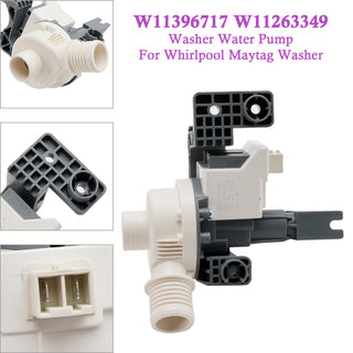 W11396717 W11263349 Washer Water Pump Fit For Whirlpool Maytag