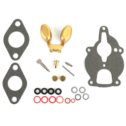 Carburetor Kit & Float for Zenith Wisconsin Engine VH4D VHD TJD replaces LQ39 Generic