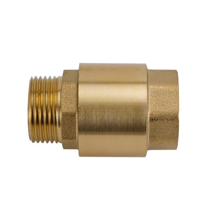 Brass Check Valve G1/2" G3/4" G1" M To F Thread Non-Return Backflow Prevention Generic