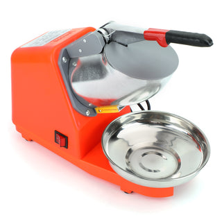 300W Electric Ice Crusher Machine Shaver Shaved Ice Snow Cone Maker 143lbs OraF
