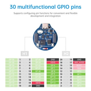 ESP32 S3 Development Board IPS Screen WIFI Bluetooth 240Mhz Operating Frequency