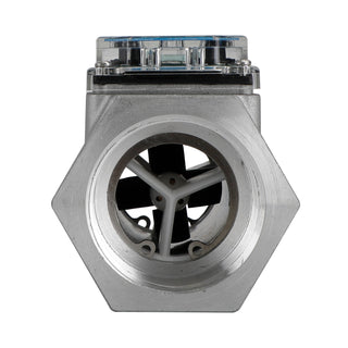 1.5" Digital Turbine Flow Meter LCD Display Flowmeter Flow Rate Of 40-280LPM
