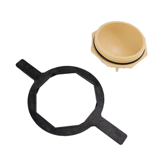 154697 Tan V Thread Closure Replacement Kit For Pentair Triton II Pool and Spa Sand Filter