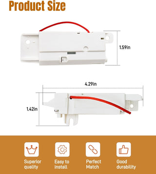 EBF61215202 Lid Switch Assembly for LG Washing Machines – Compatible with WT4801CW, WT1001CW & More