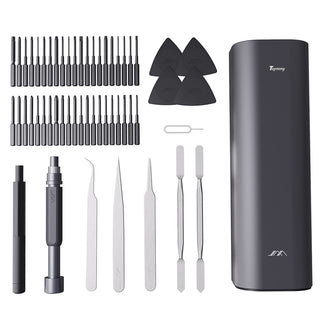 topteng Precision Screwdriver Set 56 Pieces Repair Tool Kit for iPhone PC Watch and Jewlry