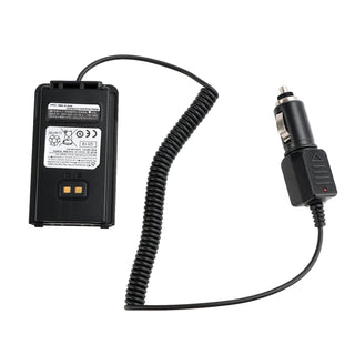 12-24V Car Charger Battery SBR-26Li Eliminator Adapter For FT25R FT65R Radio