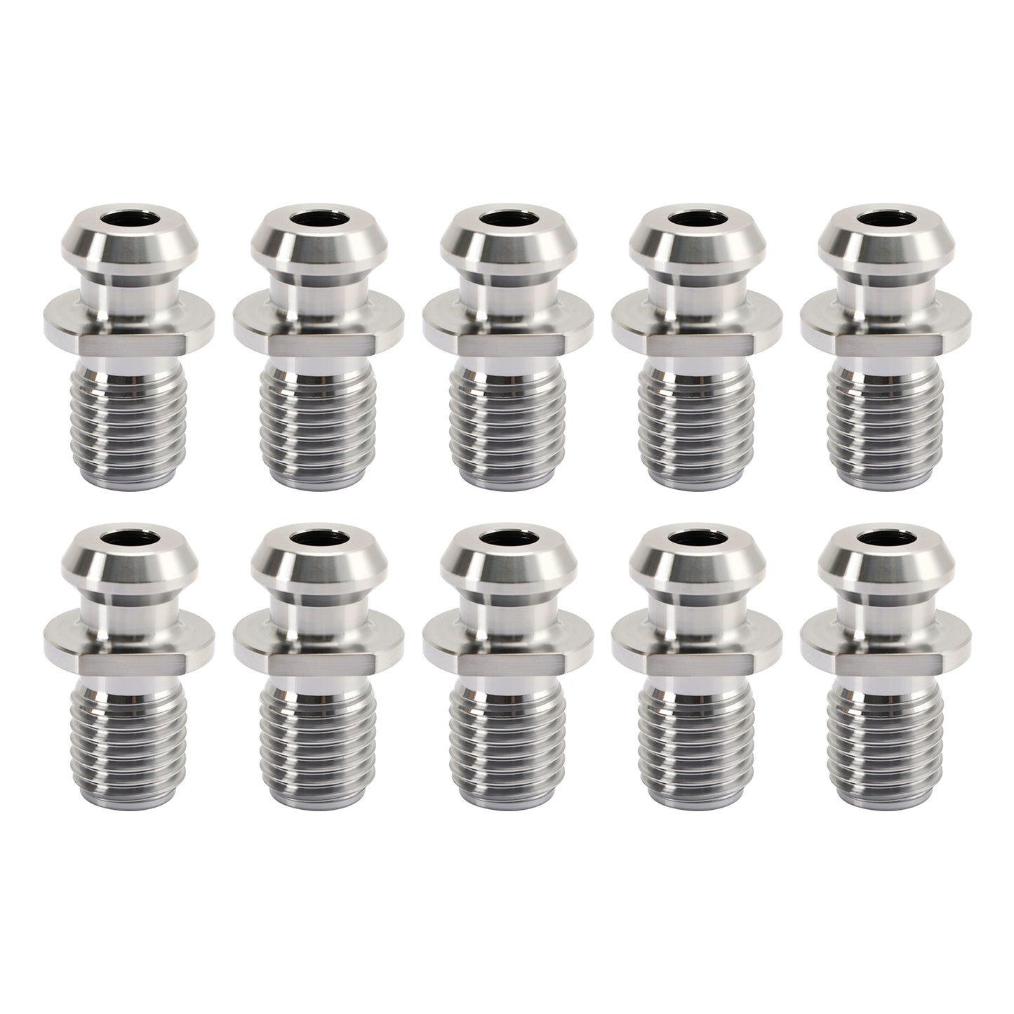 10Pcs CAT50 45° 1.140" Pull Stud Coolant Thru Retention Knob For Mazak