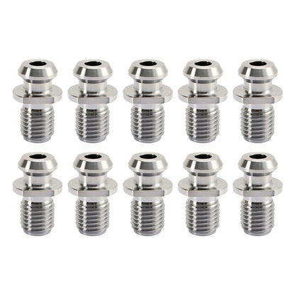 10Pcs CAT50 45° 1.140" Pull Stud Coolant Thru Retention Knob For Mazak