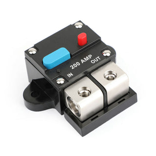Insurance Reset Breaker 200A Circuit Protection Car Fuse Marine Audio Block