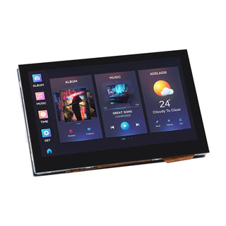 4.3" Capacitive Touch Screen LX7 Dual-Core Display ESP32-S3 Development Board