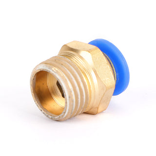 10 Pieces Pneumatic 6mm Tube X 1/4" Npt Male Connector Push To Connect Fitting