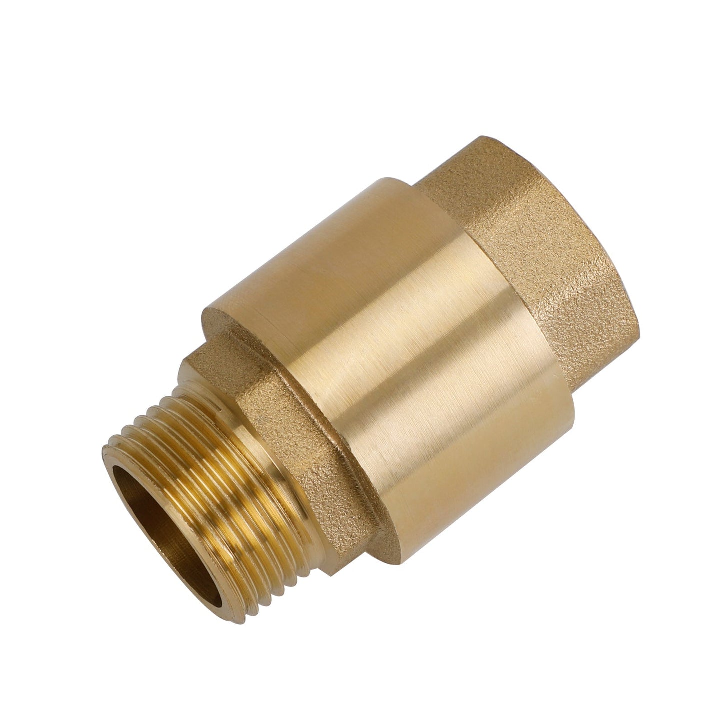 Brass Check Valve G1/2" G3/4" G1" M To F Thread Non-Return Backflow Prevention Generic