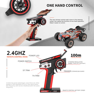 Wltoys XK 184008 RC Car 1/18 60KM/H 4WD Brushless 2.4G High Speed Off Road Truck Toy