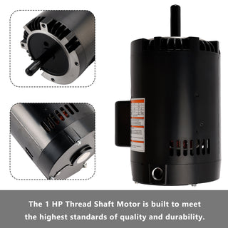 B128 Replacement Pool Motor 1 HP 115V/230V Pool Pump Motor