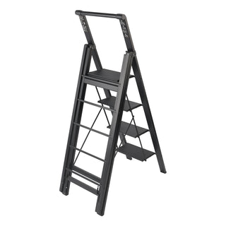 Foldable Drying Rack with Non-slip 4 Step Ladder 330lb Clothing Shoes Drying