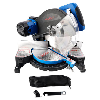 High precision10-Inch Single-Bevel Sliding Compound 0-45 Bevel Miter Saw 60hz